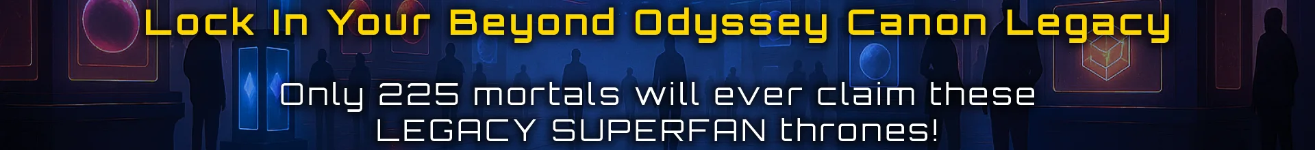 Superfan Membership Shop Banner - Join the Mission
